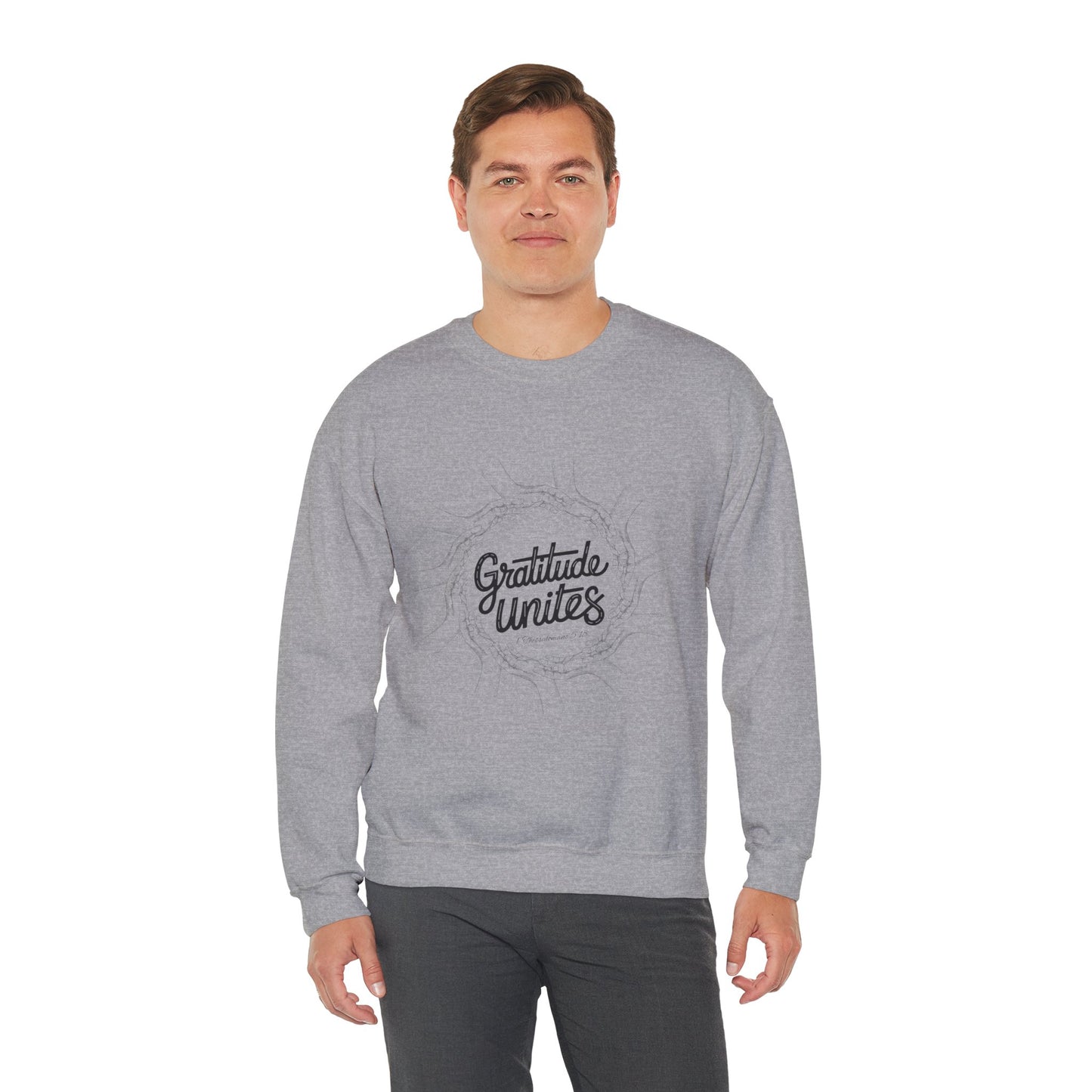 Gratitude Unites Crewneck Sweatshirt