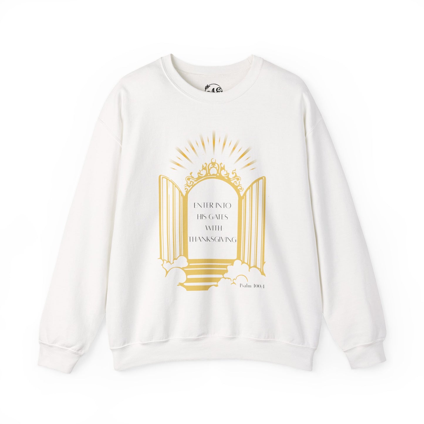 Enter Into His Gates Crewneck Sweatshirt