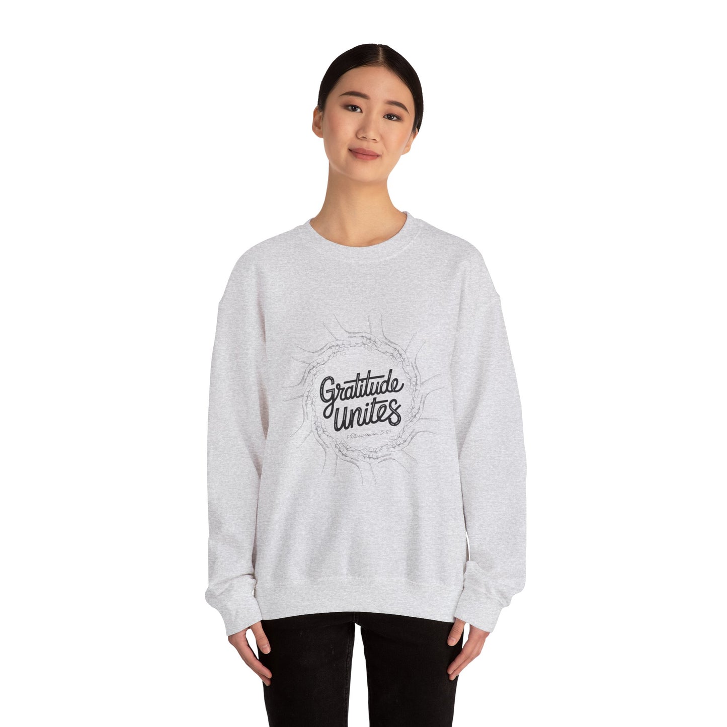 Gratitude Unites Crewneck Sweatshirt