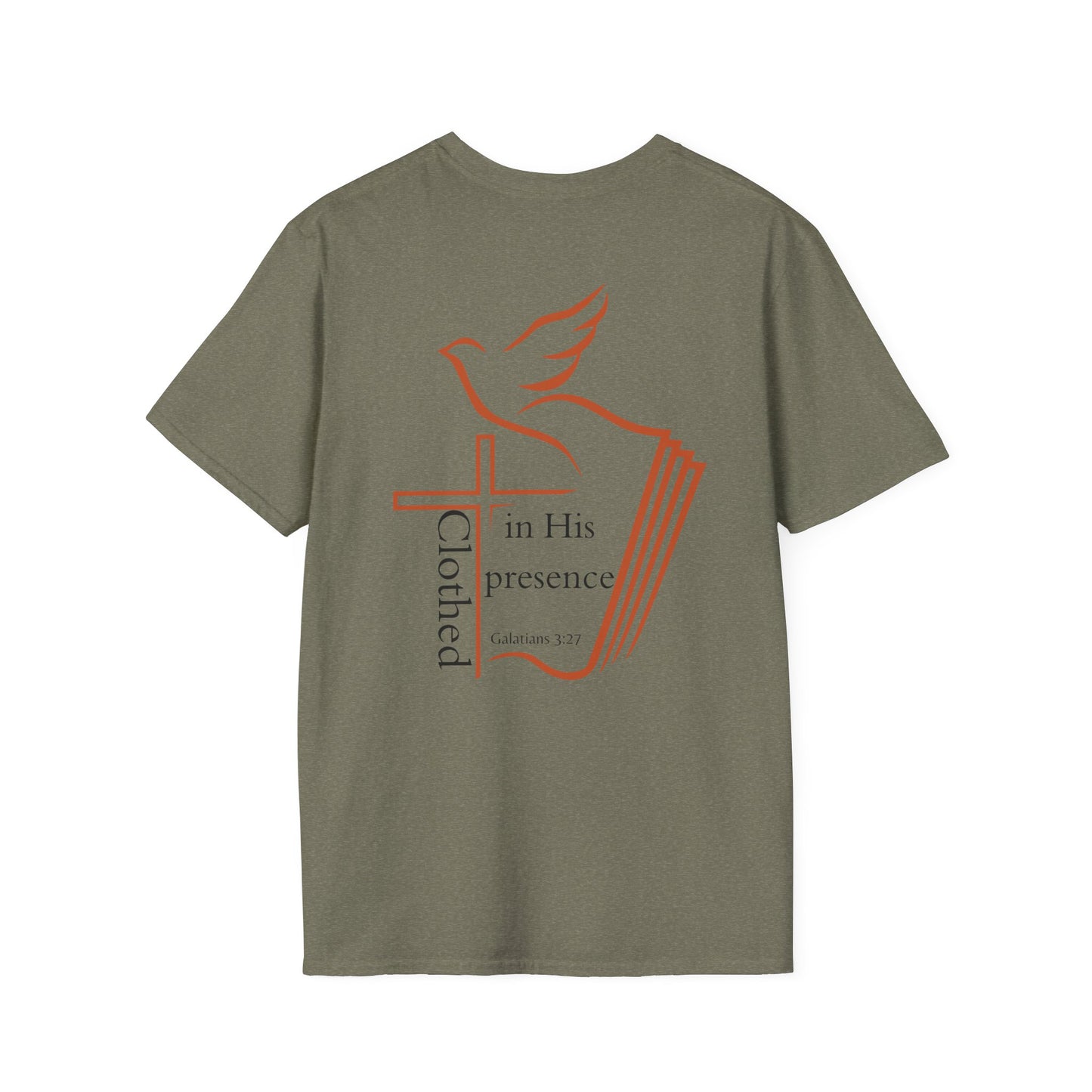Clothed in His Presence Unisex T-shirt
