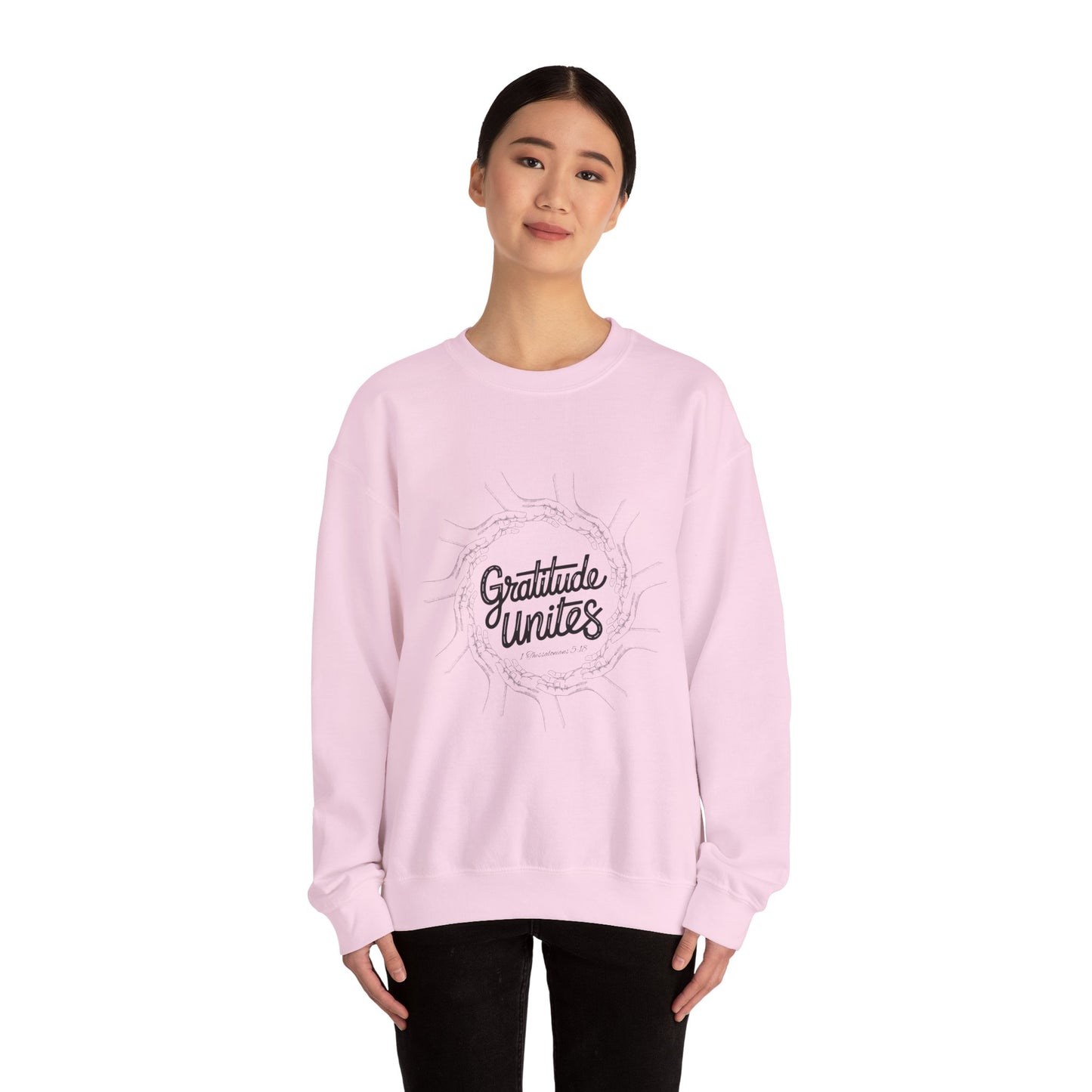 Gratitude Unites Crewneck Sweatshirt