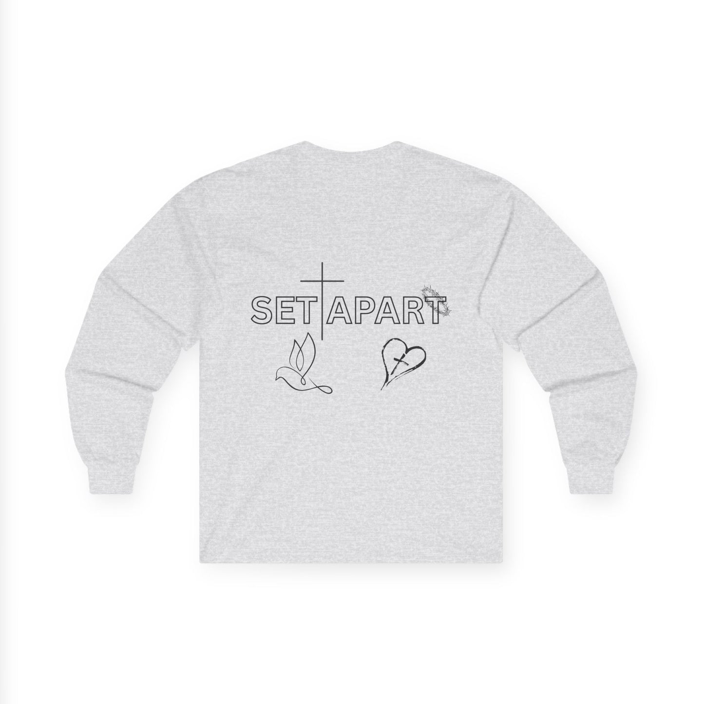 Set Apart Word Art Unisex Long sleeve