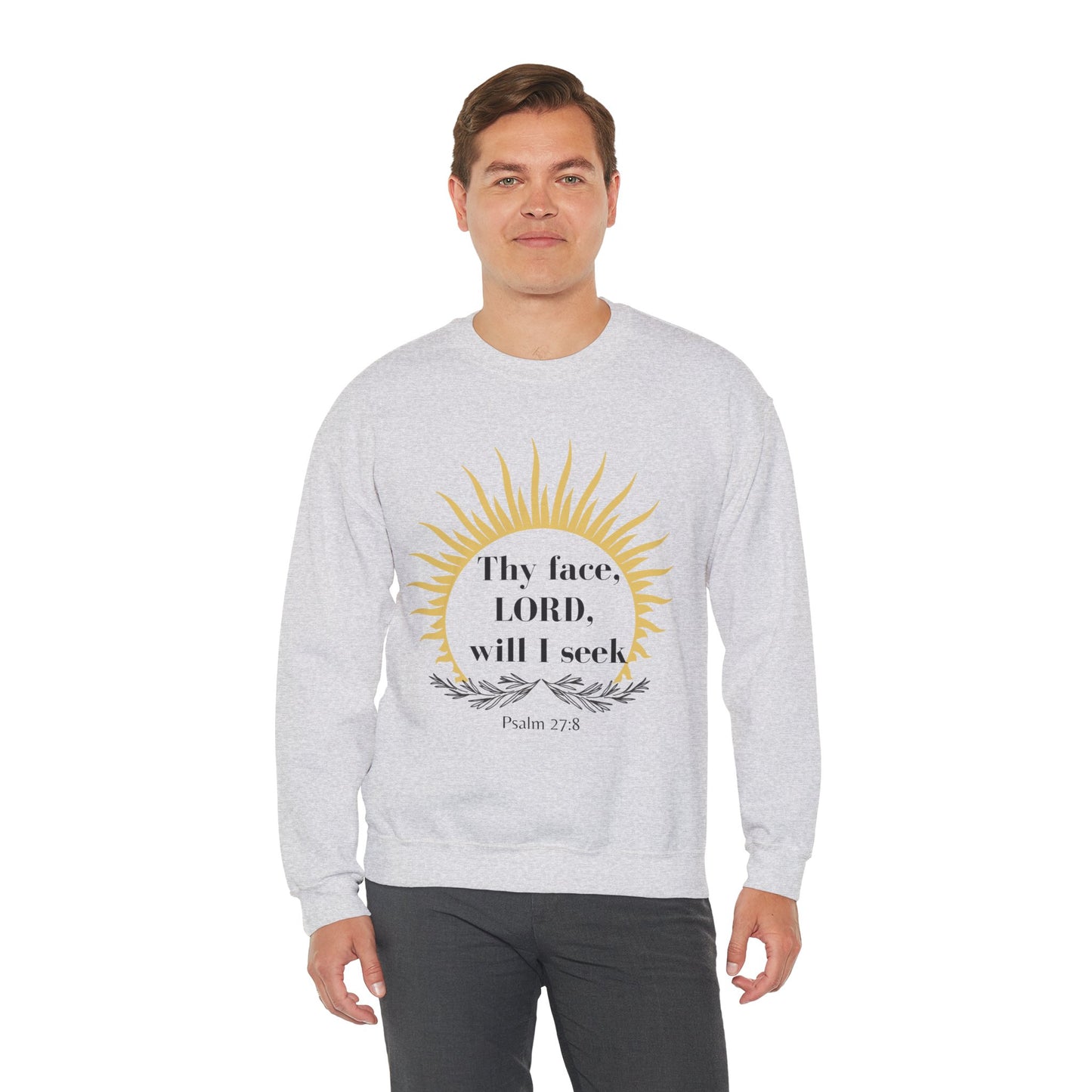 Seek His Face Crewneck Sweatshirt