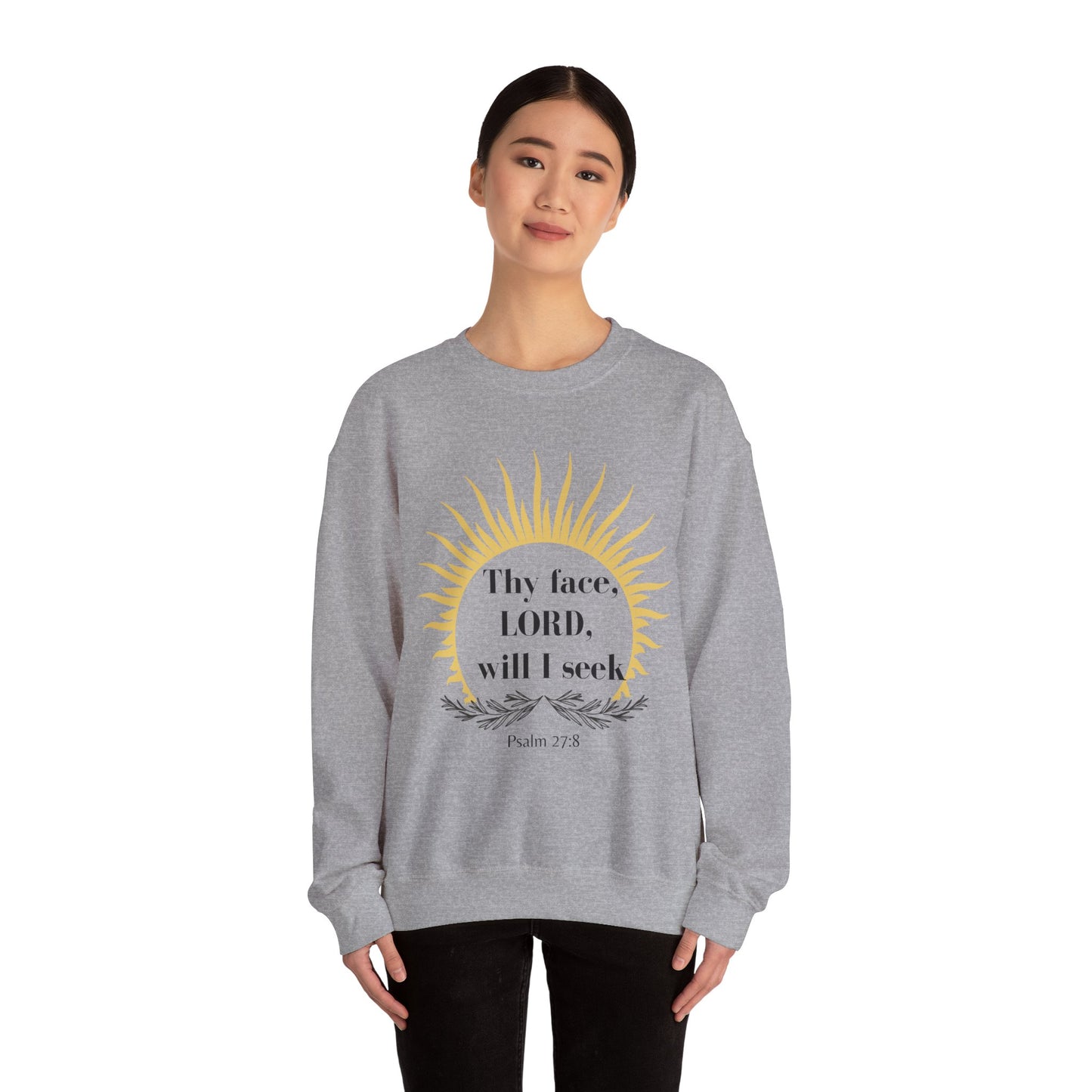 Seek His Face Crewneck Sweatshirt