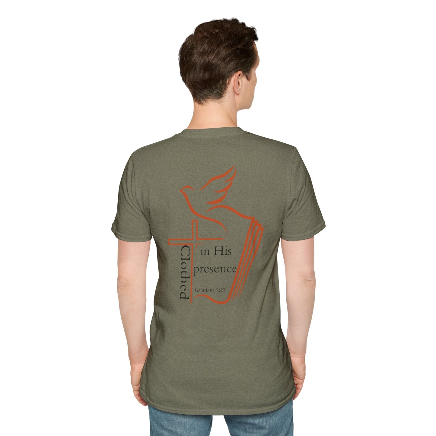 Clothed in His Presence Unisex T-shirt