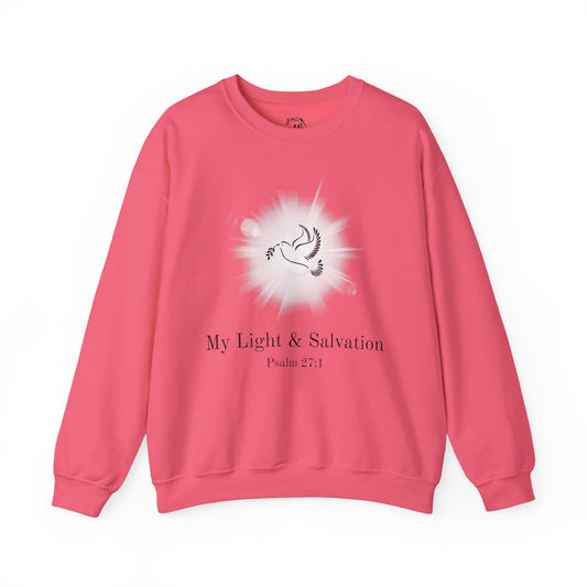 My Light & Salvation Crewneck Sweatshirt