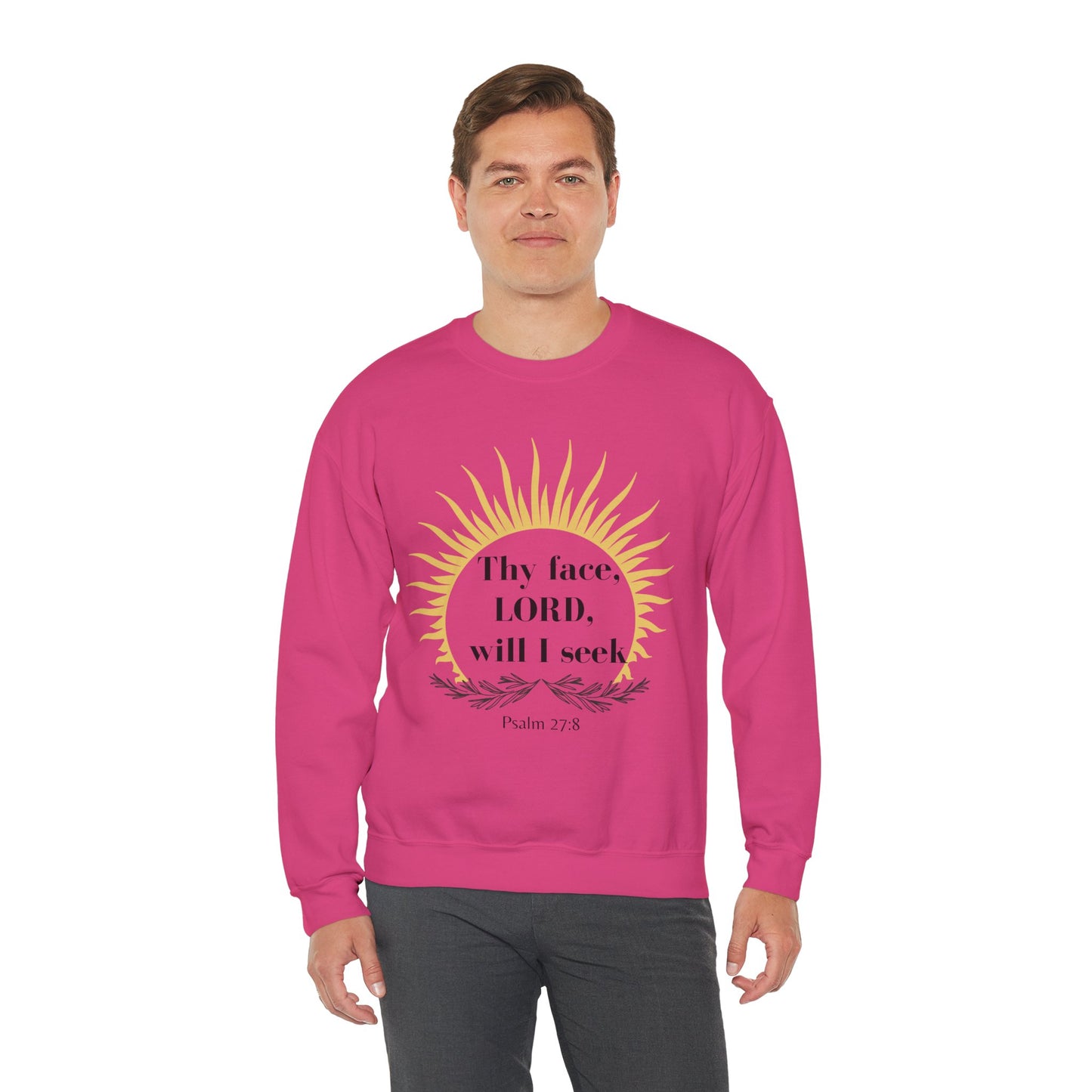 Seek His Face Crewneck Sweatshirt