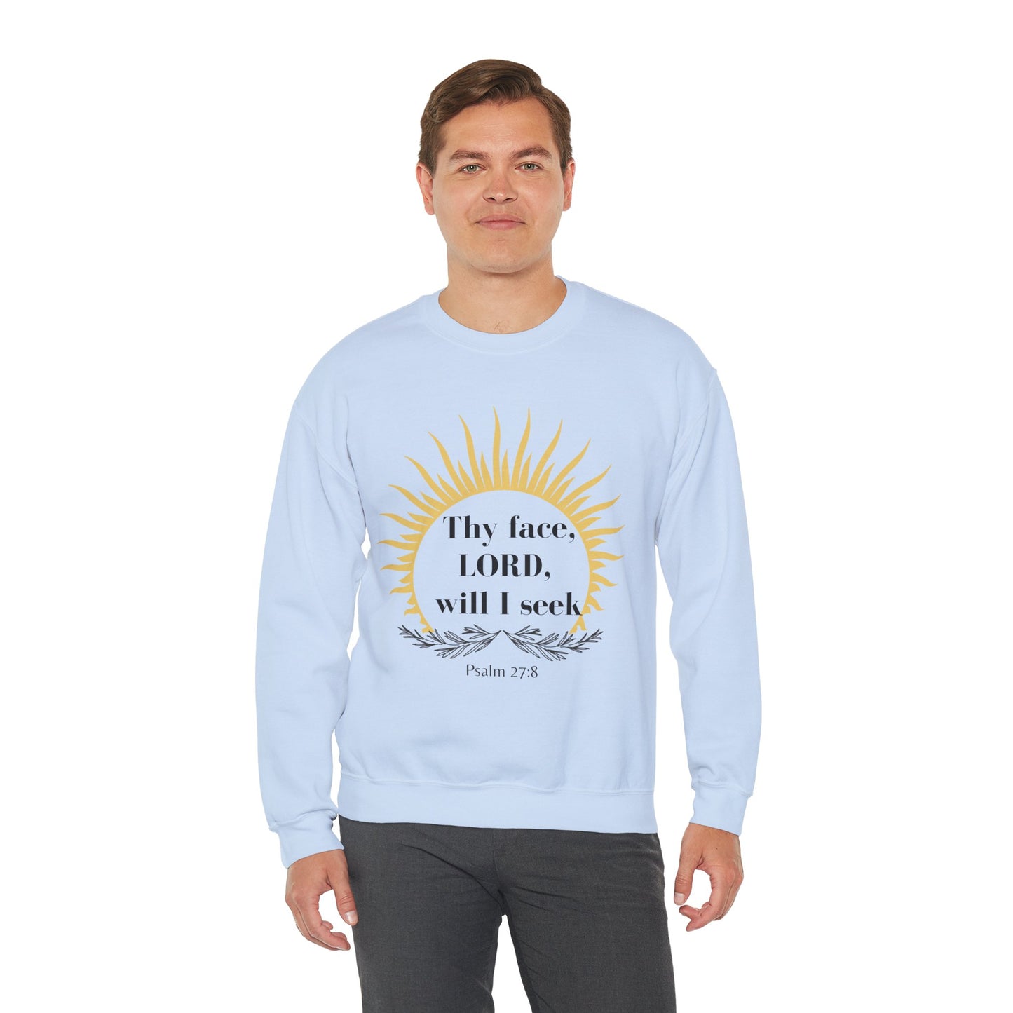 Seek His Face Crewneck Sweatshirt