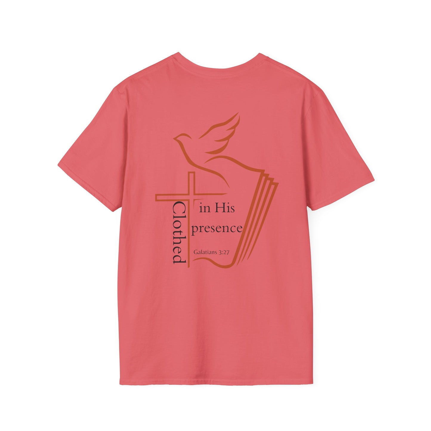 Clothed in His Presence Unisex T-shirt