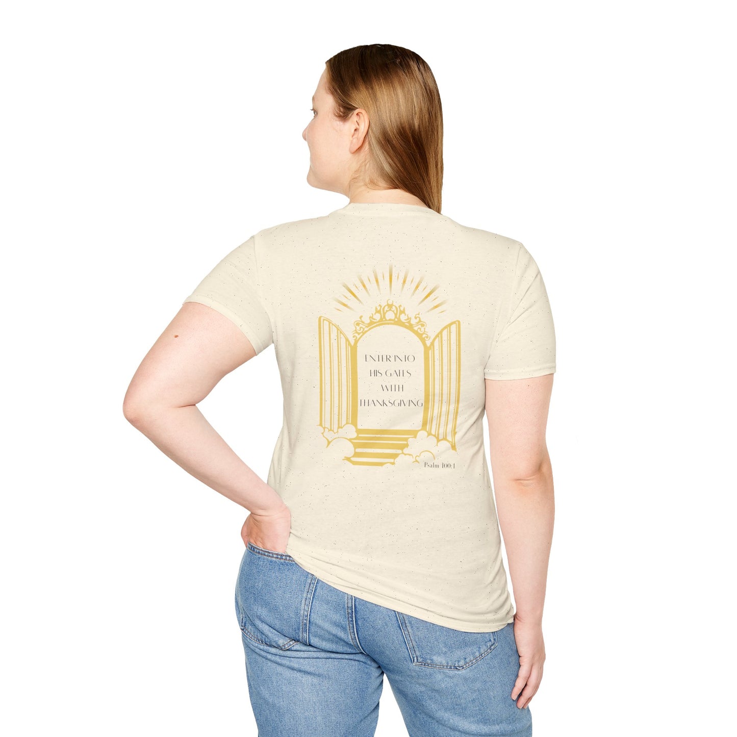 Enter Into His Gates Unisex T-shirt