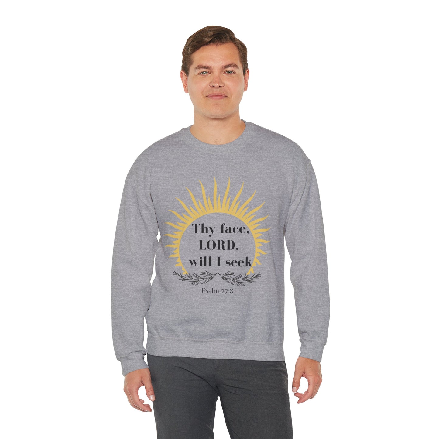 Seek His Face Crewneck Sweatshirt