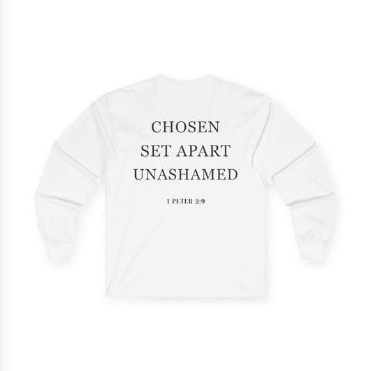 Chosen Set Apart Unashamed Unisex Long sleeve