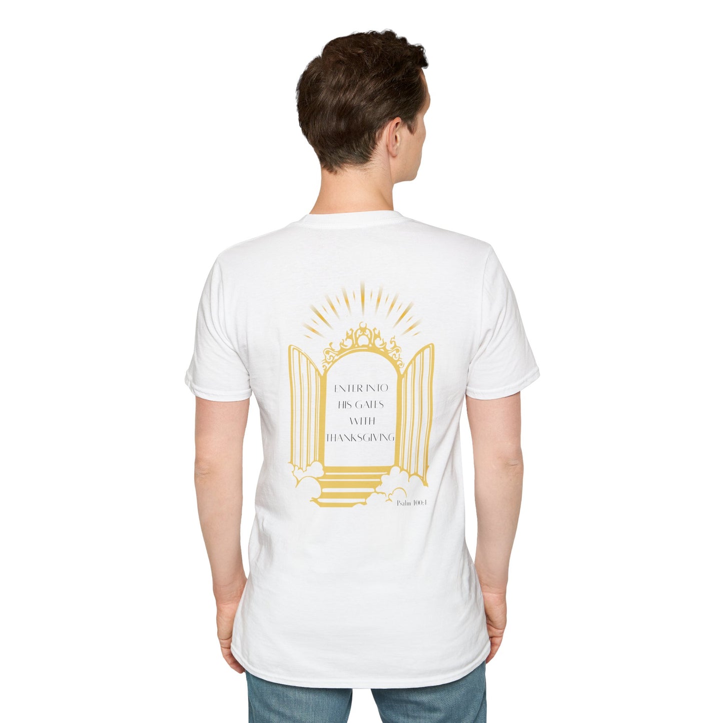 Enter Into His Gates Unisex T-shirt