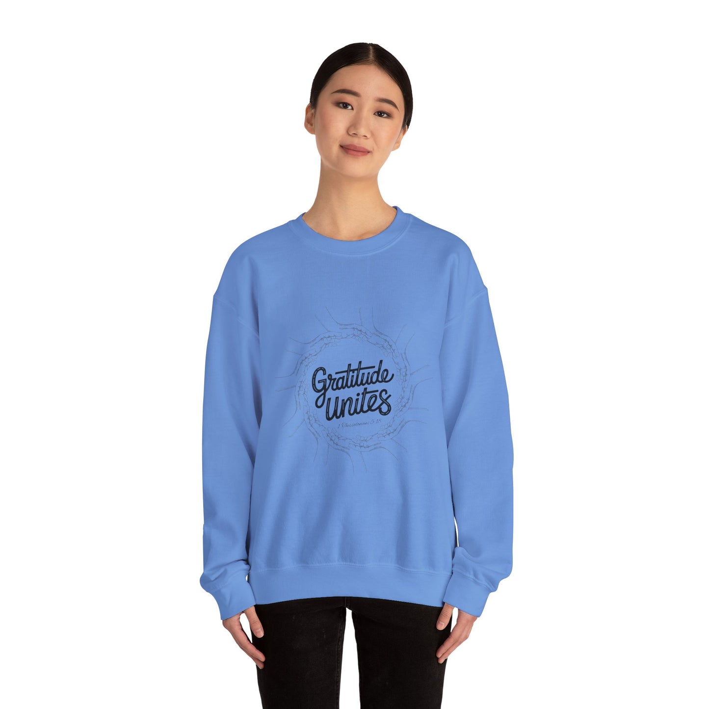 Gratitude Unites Crewneck Sweatshirt