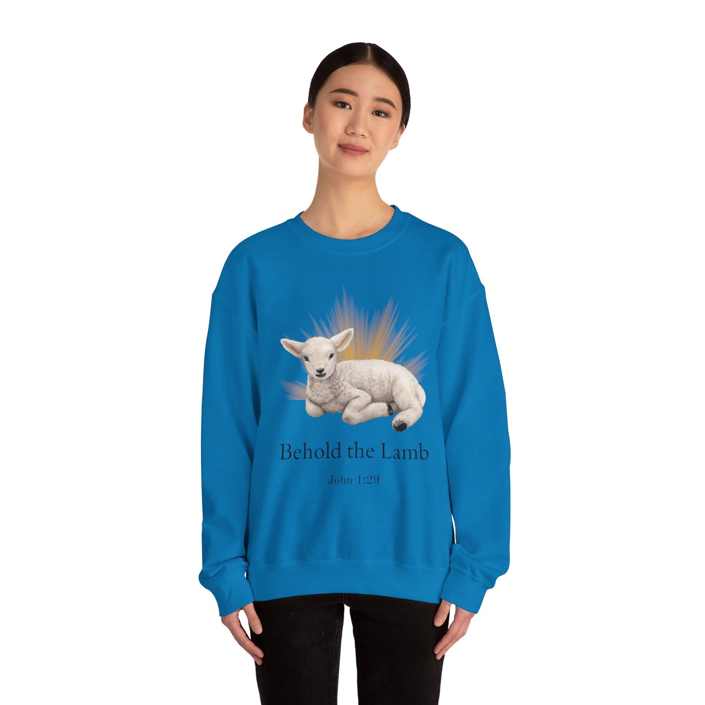 Behold the Lamb Crewneck Sweatshirt