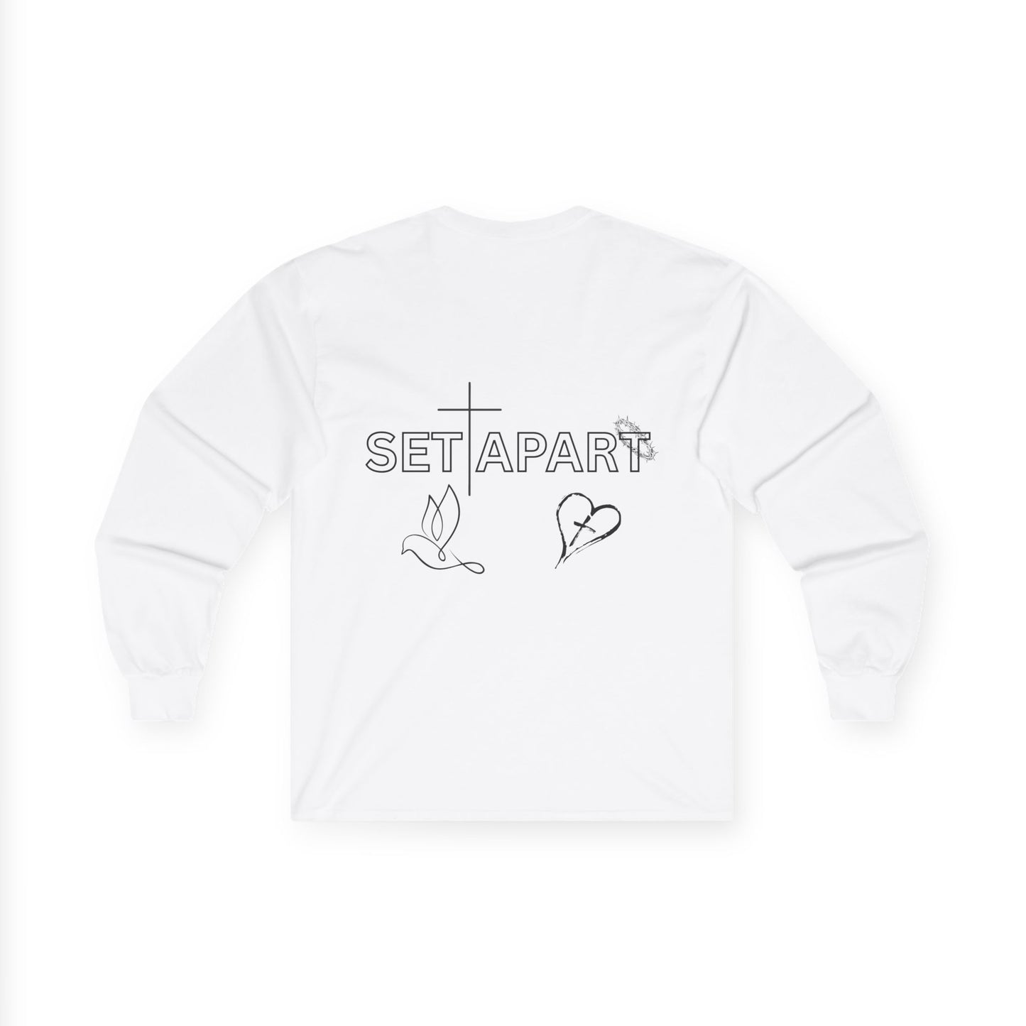 Set Apart Word Art Unisex Long sleeve