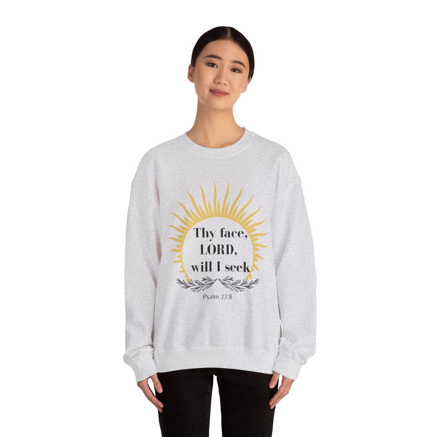 Seek His Face Crewneck Sweatshirt