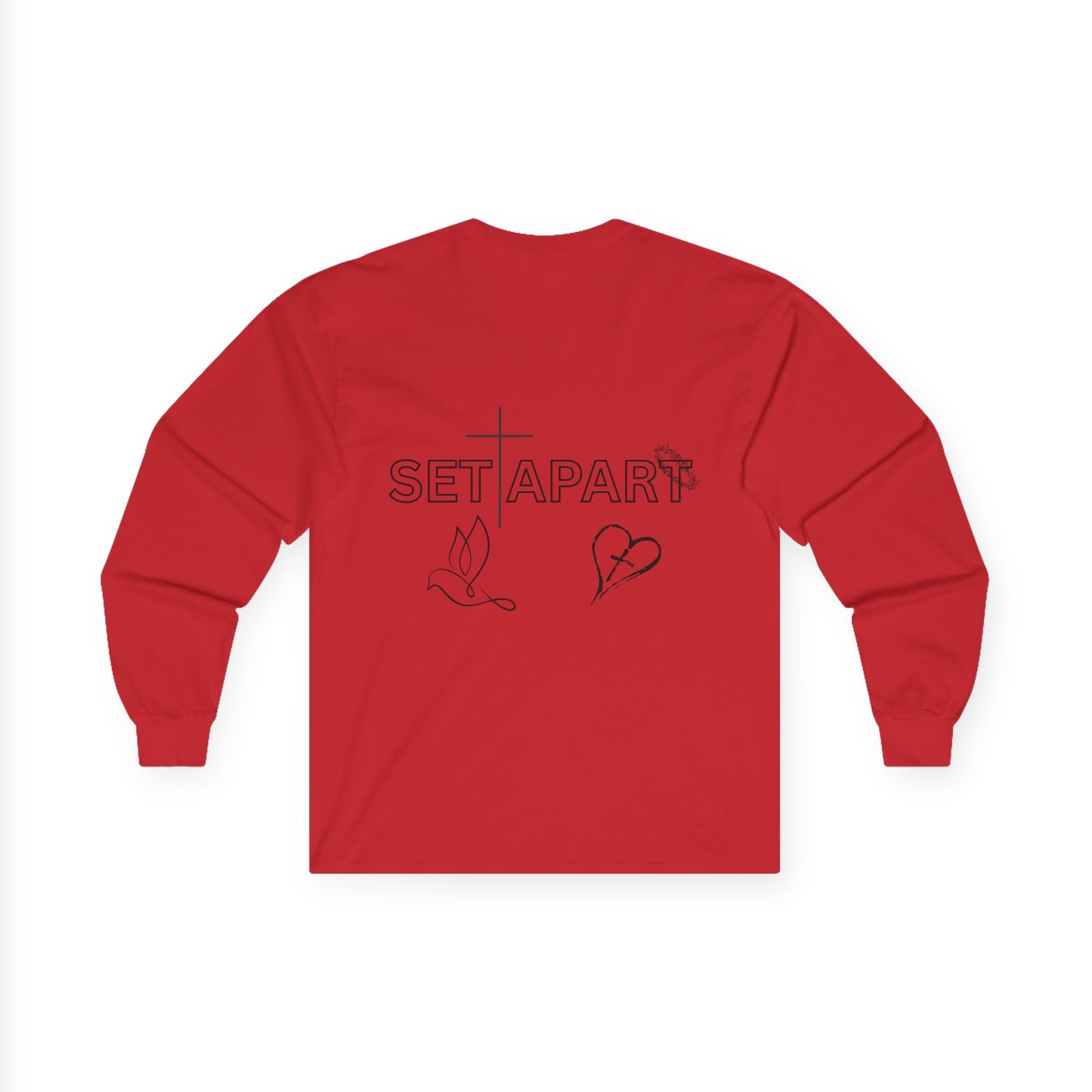 Set Apart Word Art Unisex Long sleeve