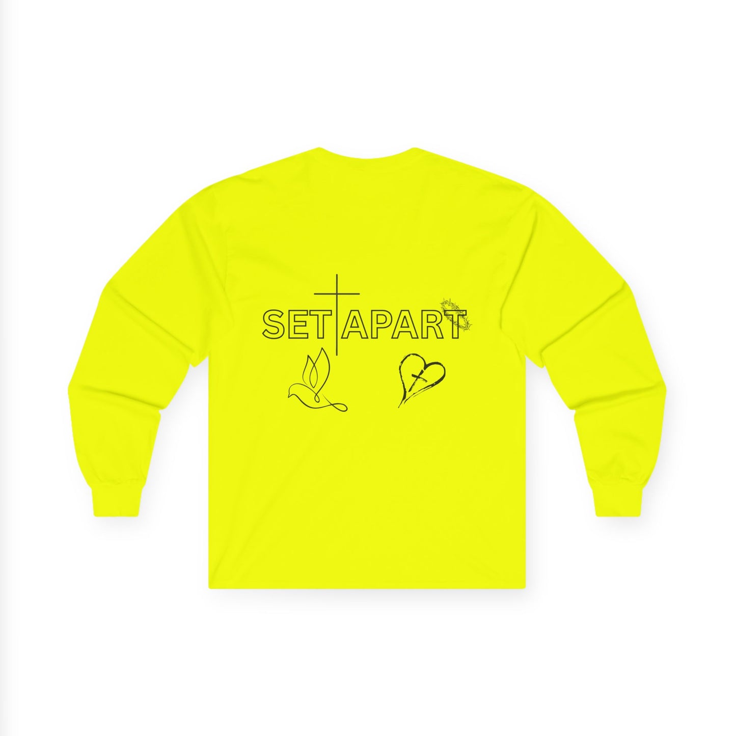Set Apart Word Art Unisex Long sleeve