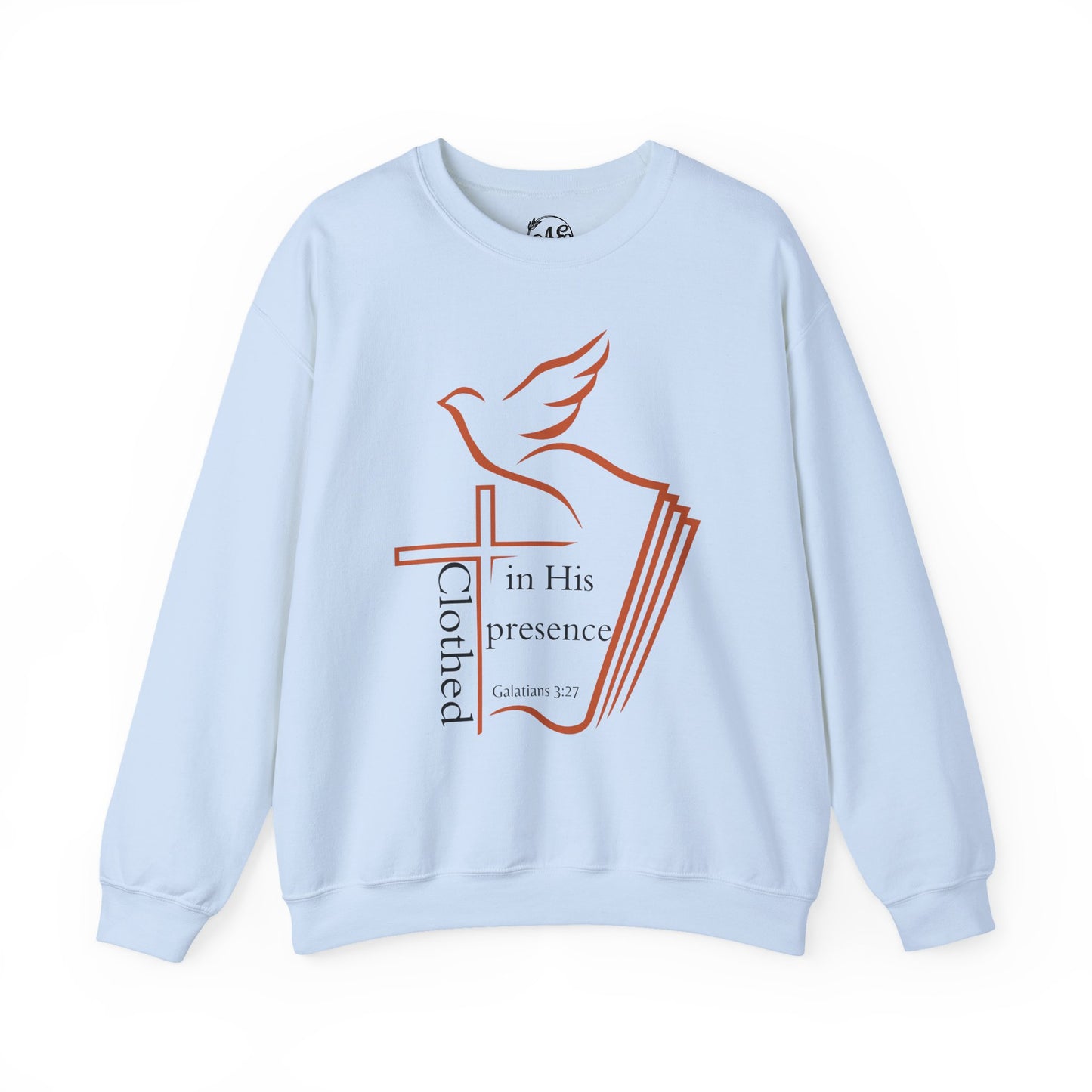 Clothed In His Presence Crewneck Sweatshirt