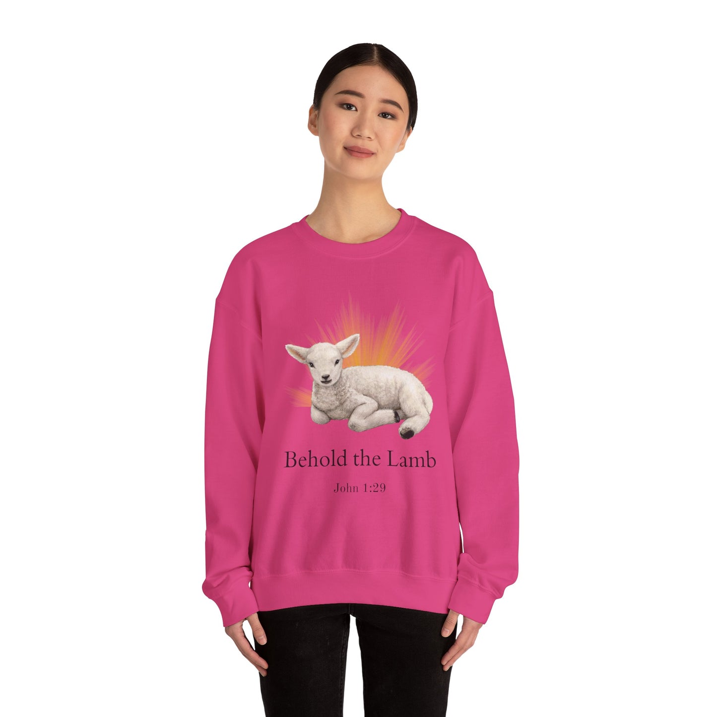 Behold the Lamb Crewneck Sweatshirt