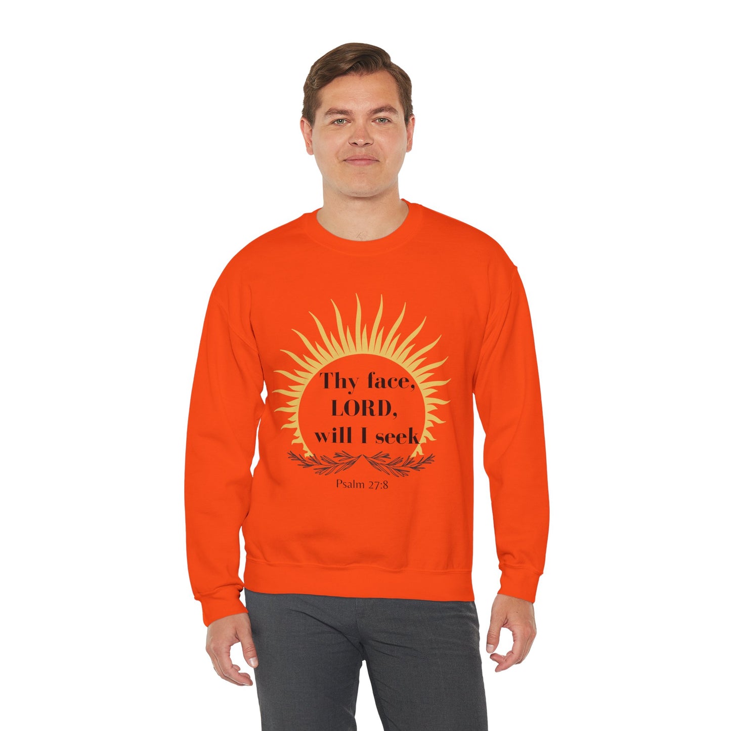 Seek His Face Crewneck Sweatshirt