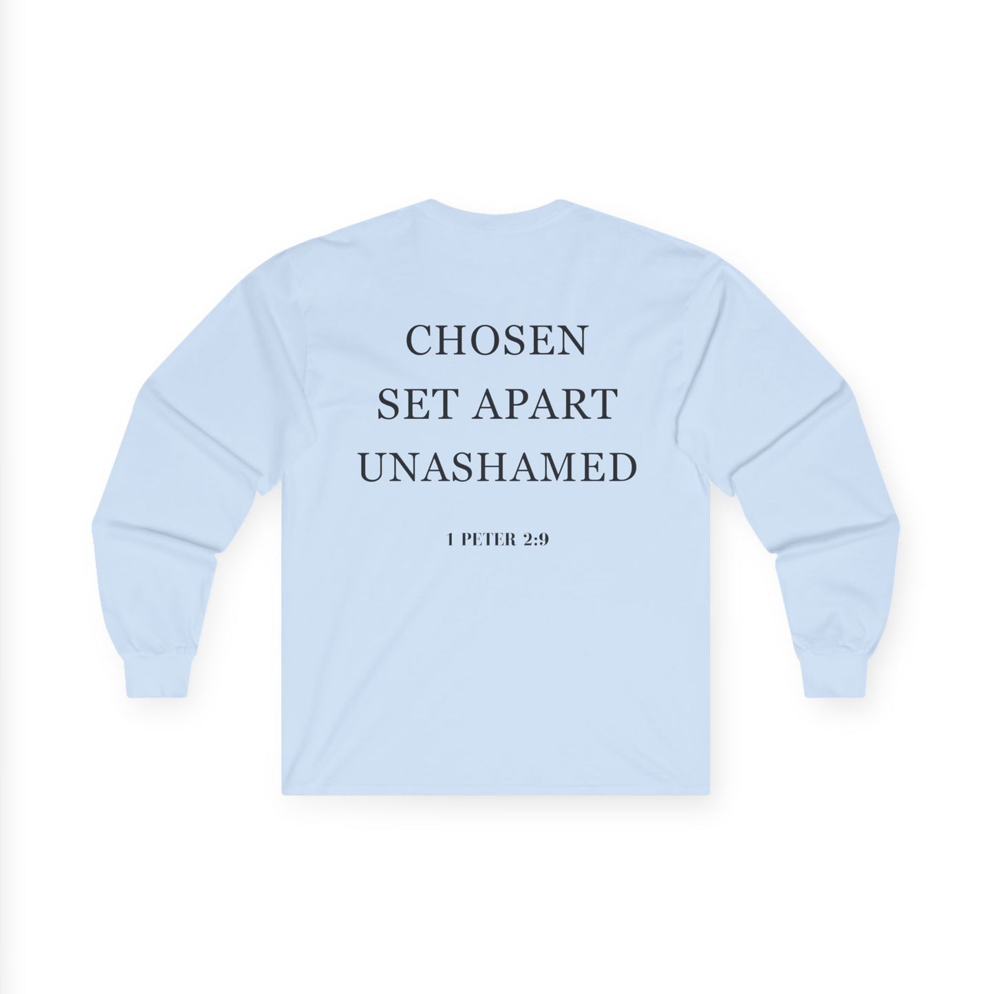 Chosen Set Apart Unashamed Unisex Long sleeve