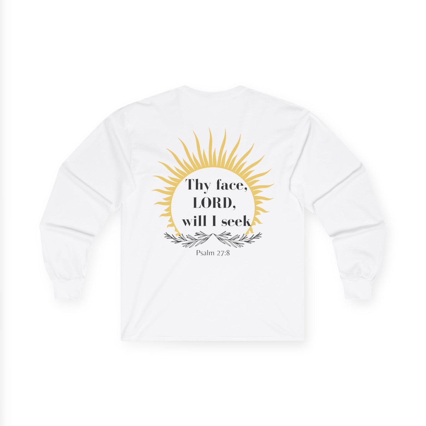 Seek His Face Unisex Long sleeve