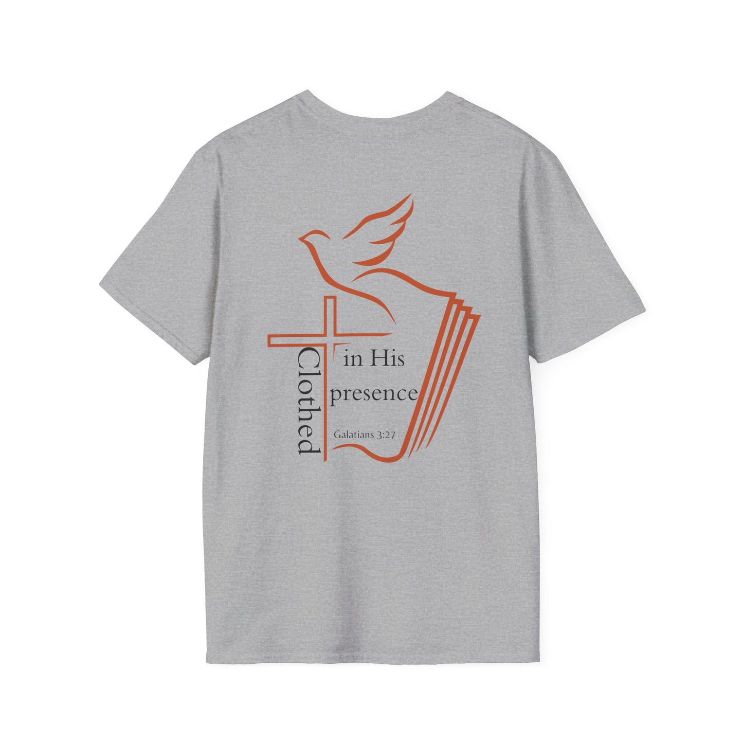 Clothed in His Presence Unisex T-shirt