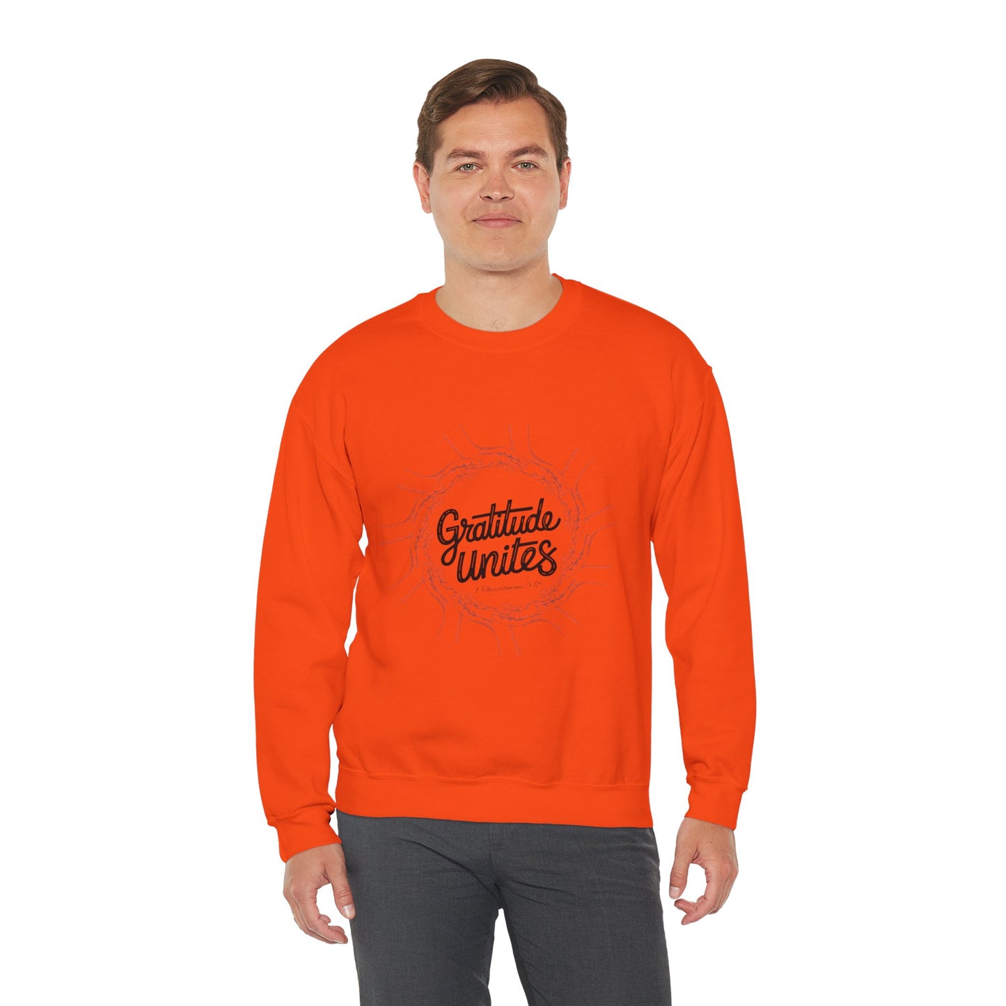 Gratitude Unites Crewneck Sweatshirt