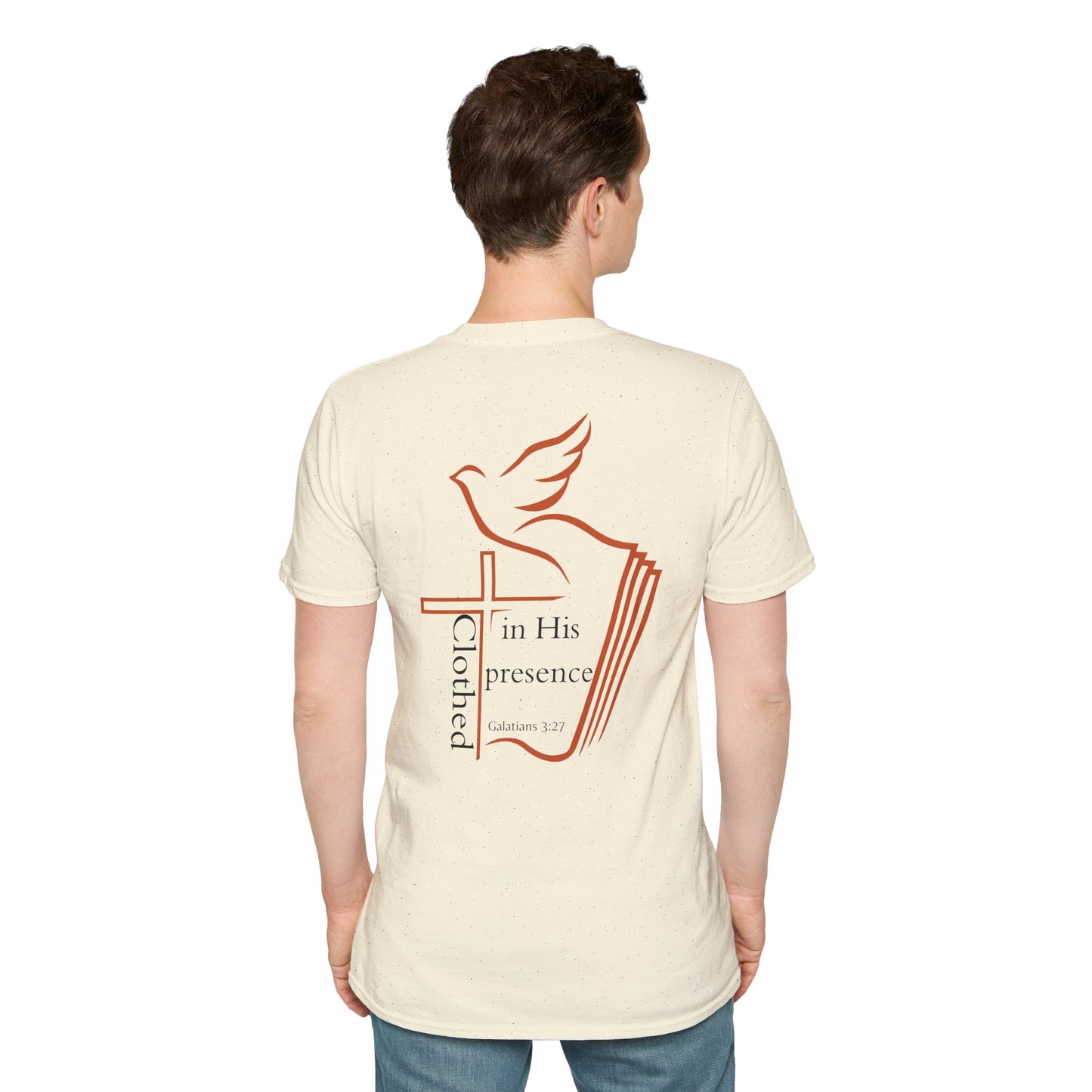 Clothed in His Presence Unisex T-shirt