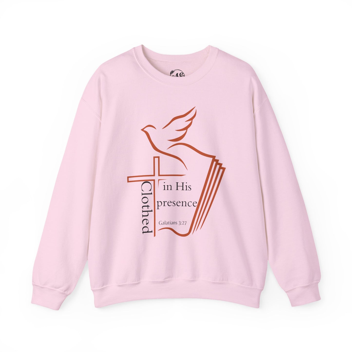 Clothed In His Presence Crewneck Sweatshirt