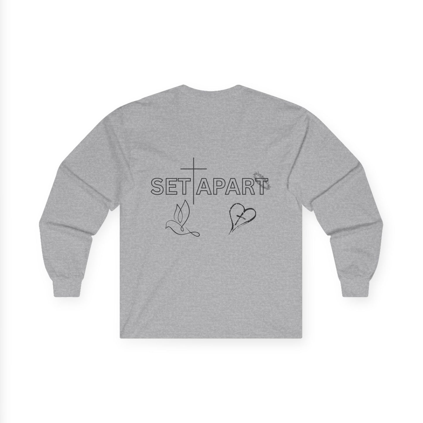Set Apart Word Art Unisex Long sleeve