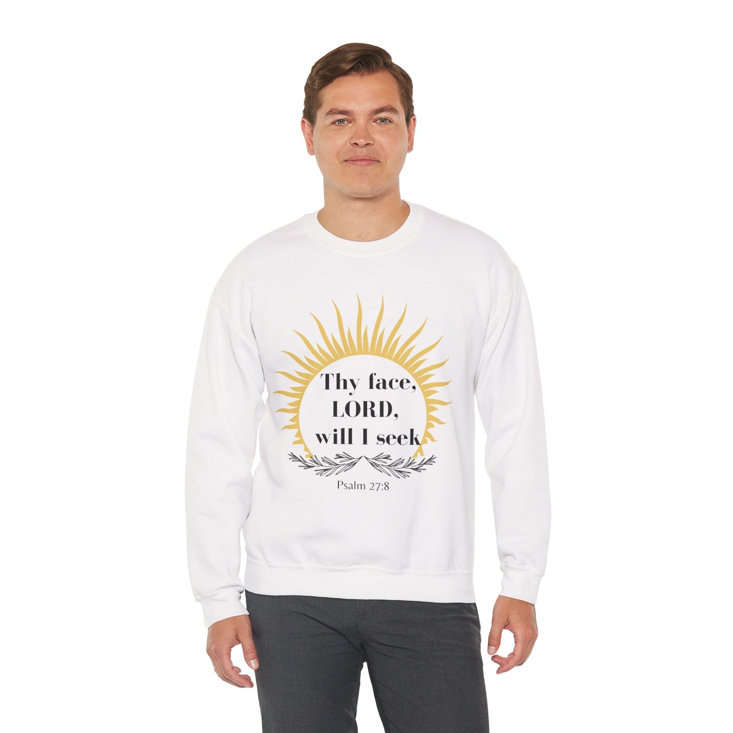 Seek His Face Crewneck Sweatshirt