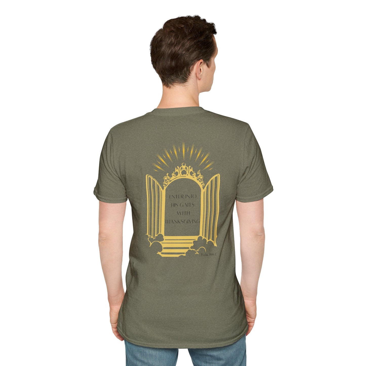 Enter Into His Gates Unisex T-shirt