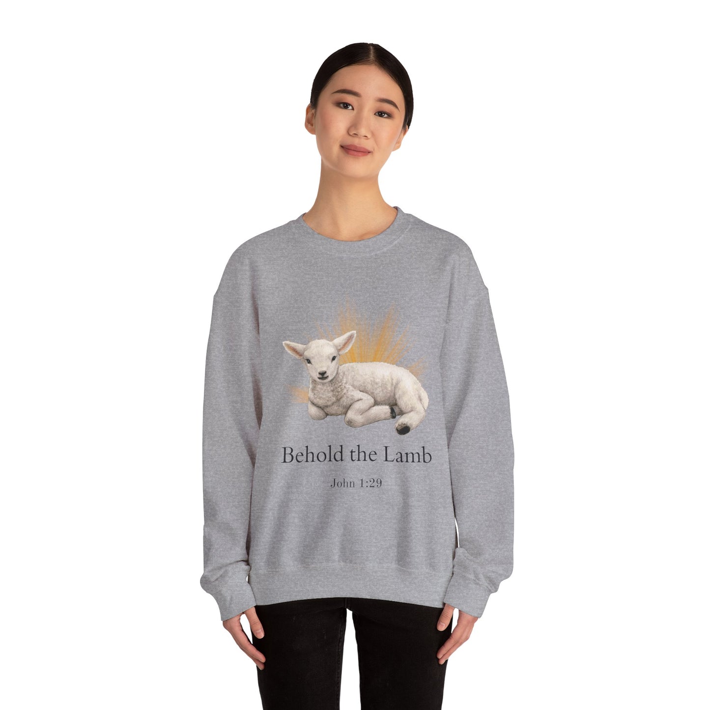 Behold the Lamb Crewneck Sweatshirt