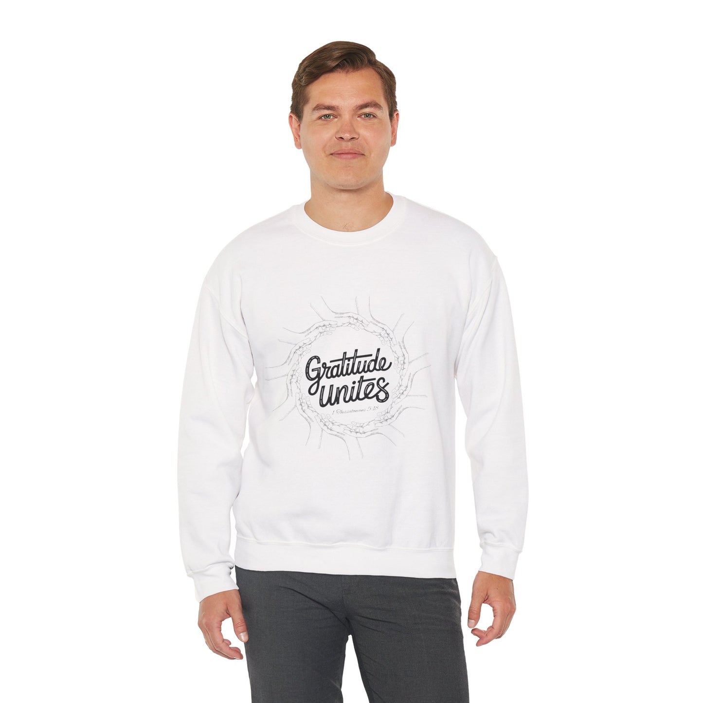 Gratitude Unites Crewneck Sweatshirt