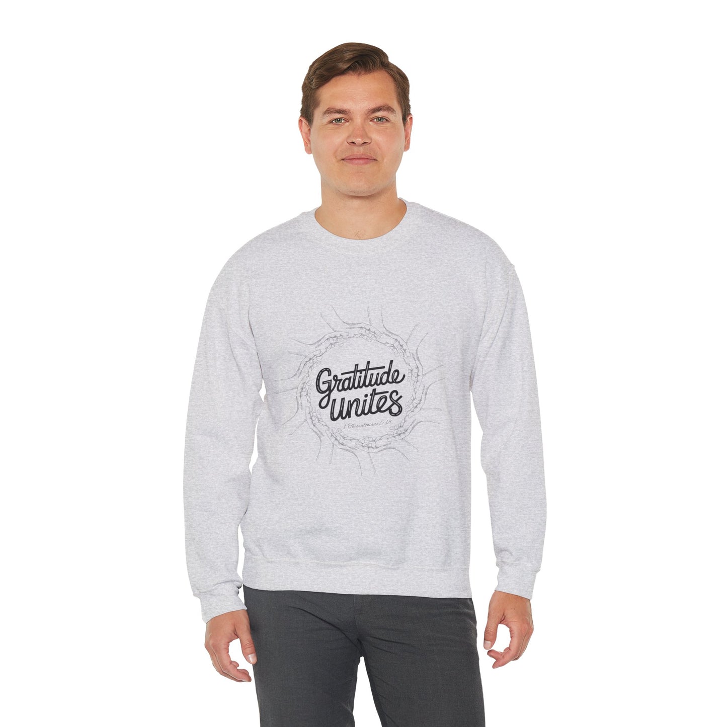 Gratitude Unites Crewneck Sweatshirt