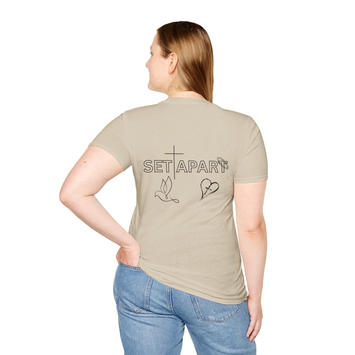 Set Apart Word Art Unisex T-shirt
