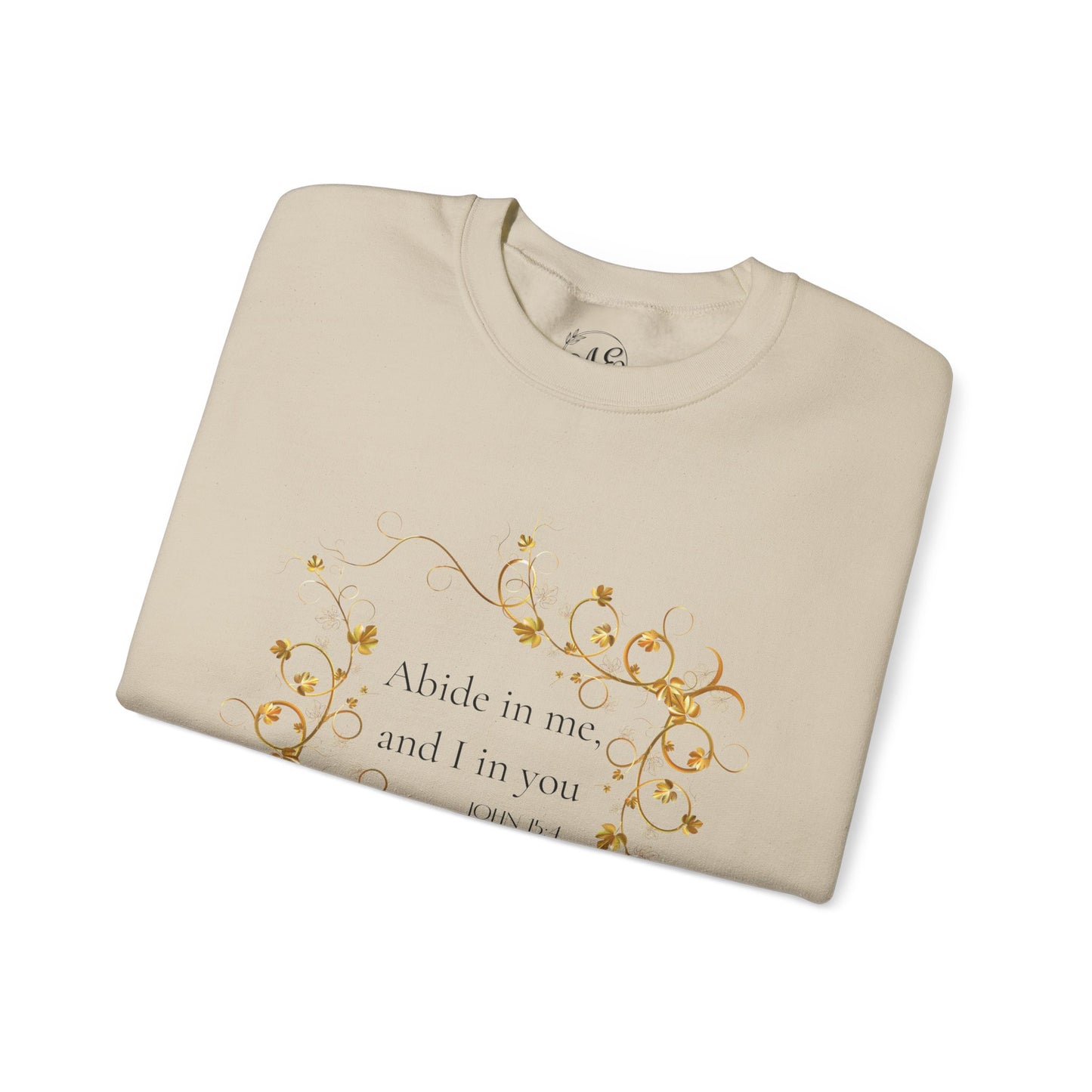 Abide In Him Crewneck Sweatshirt