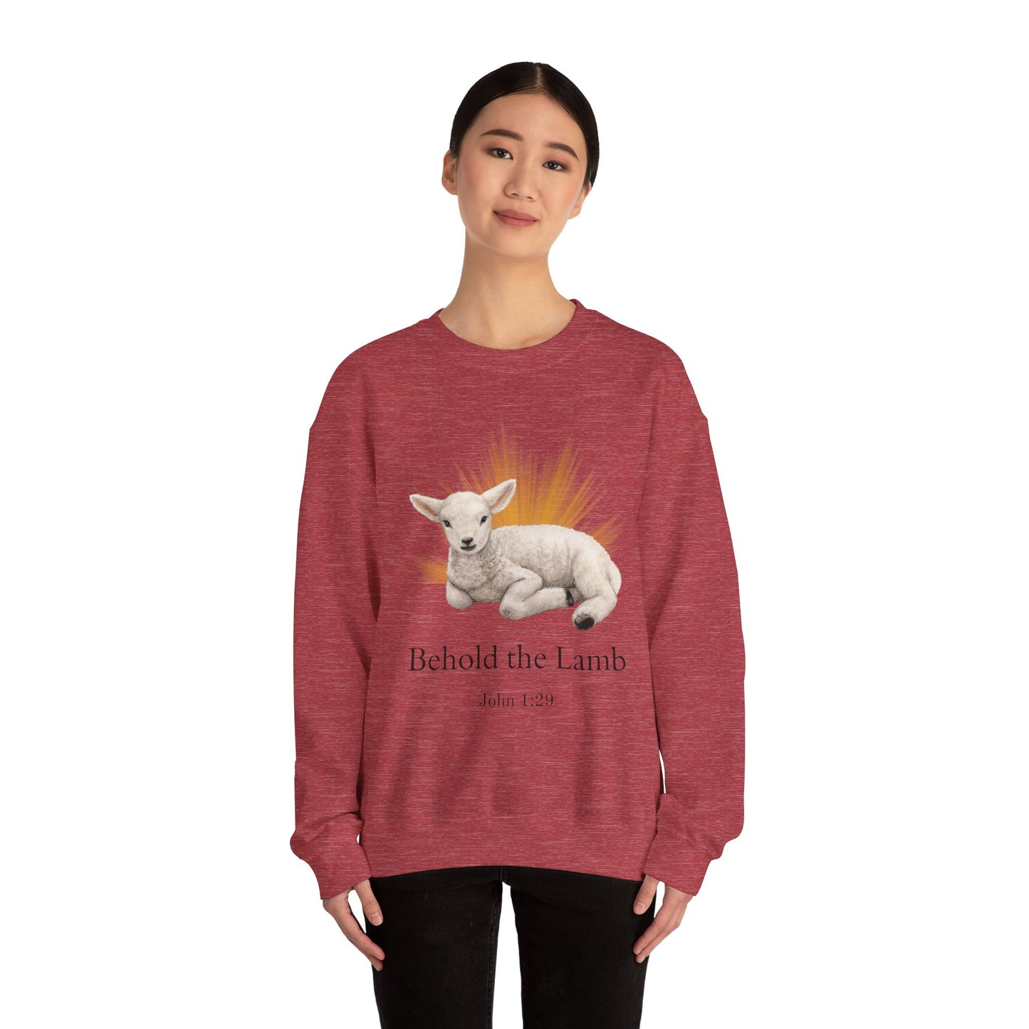 Behold the Lamb Crewneck Sweatshirt