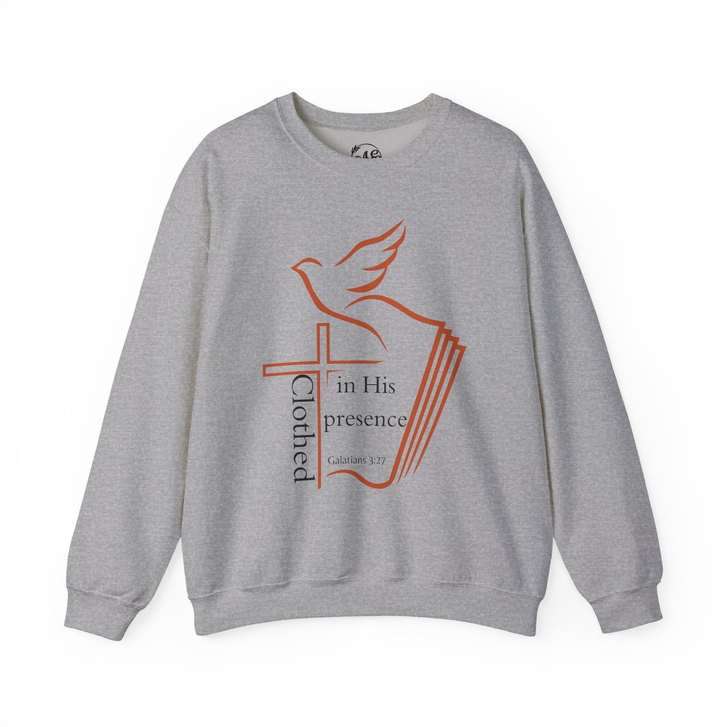 Clothed In His Presence Crewneck Sweatshirt