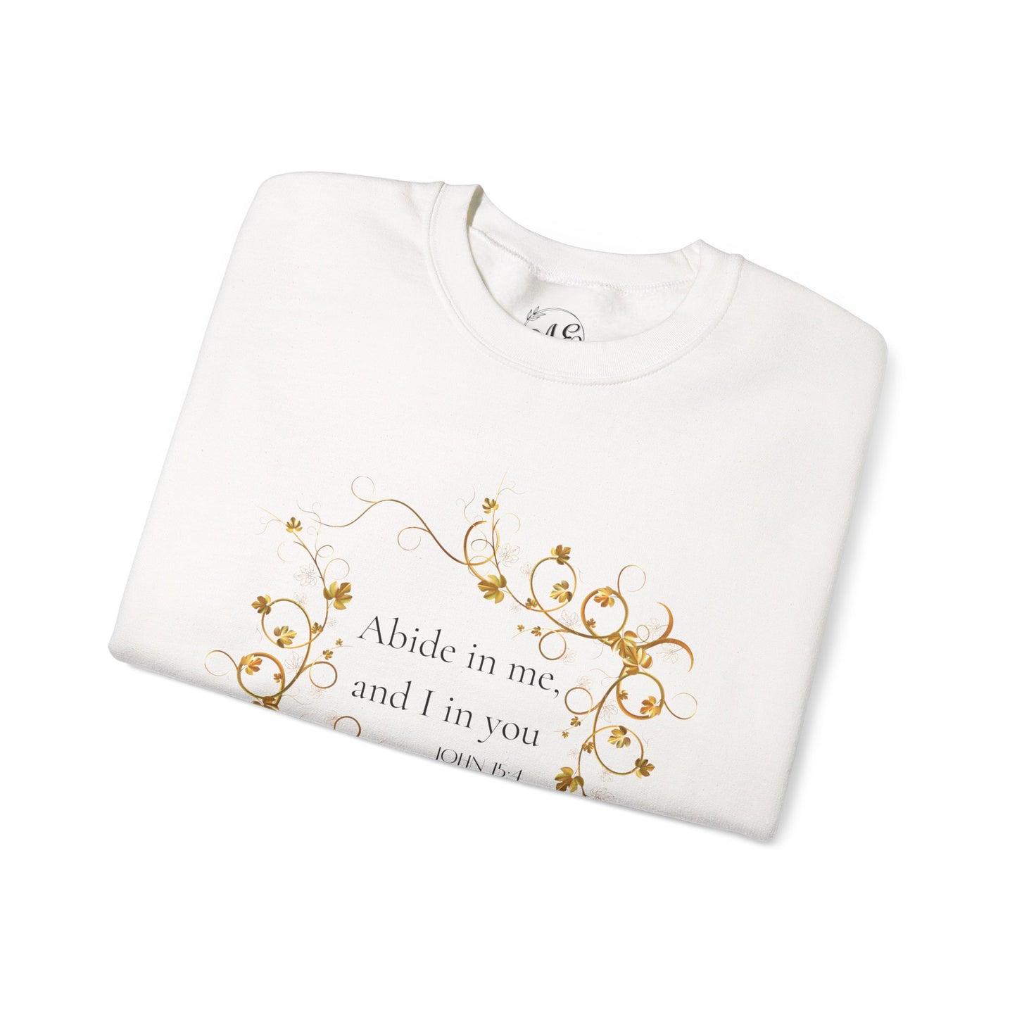 Abide In Him Crewneck Sweatshirt