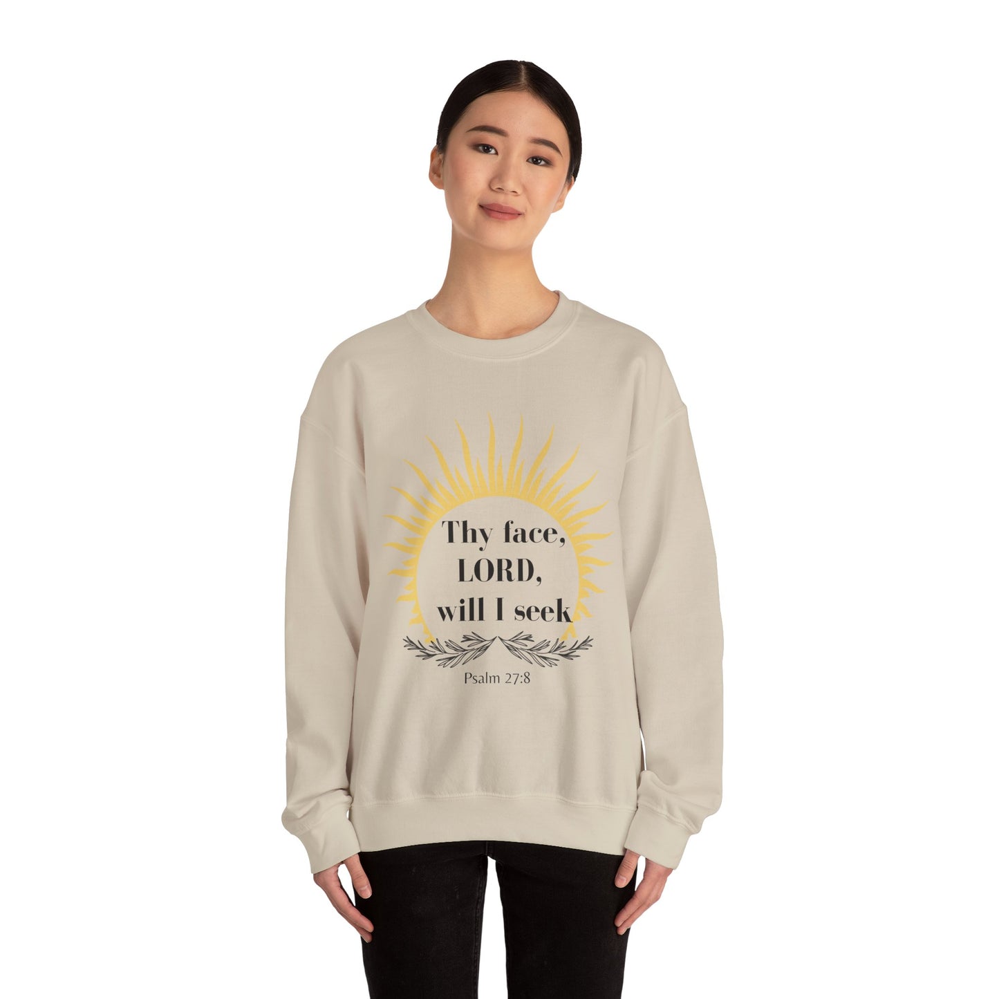 Seek His Face Crewneck Sweatshirt