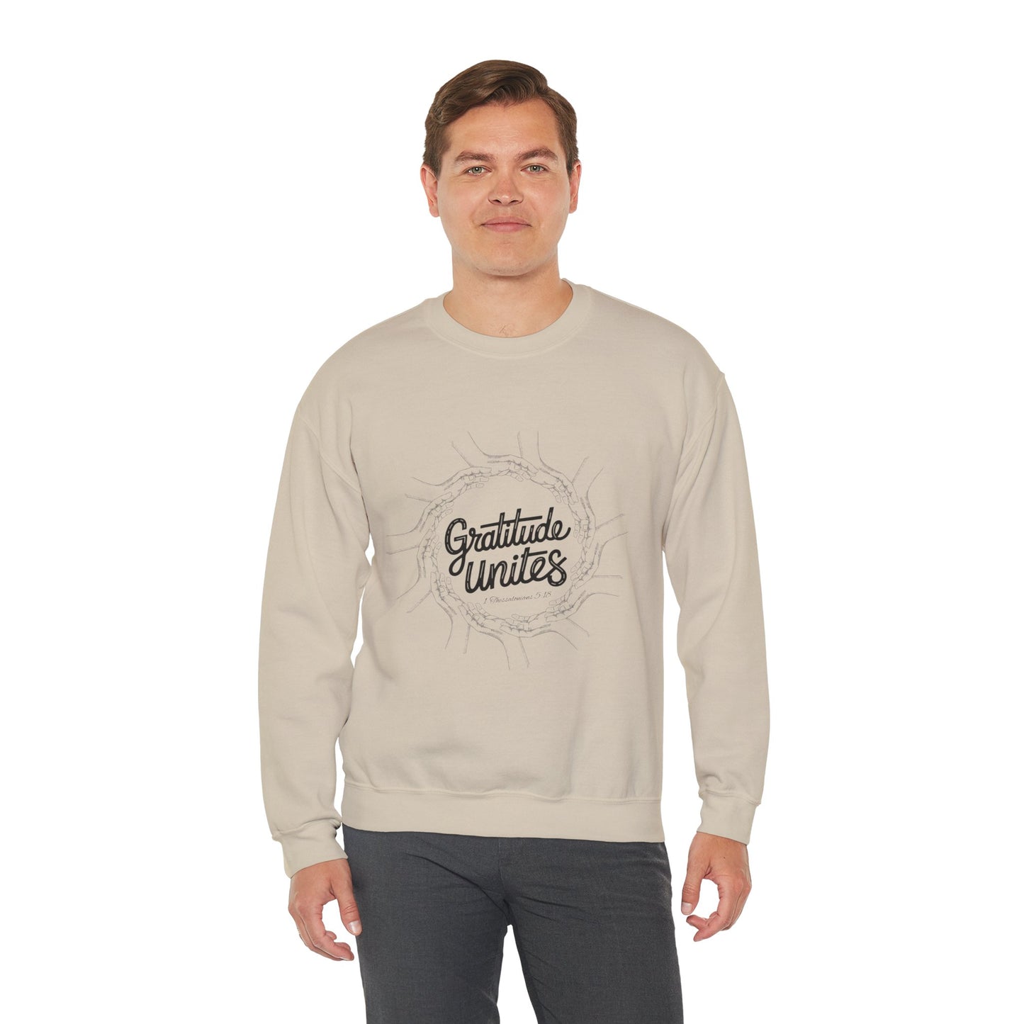 Gratitude Unites Crewneck Sweatshirt