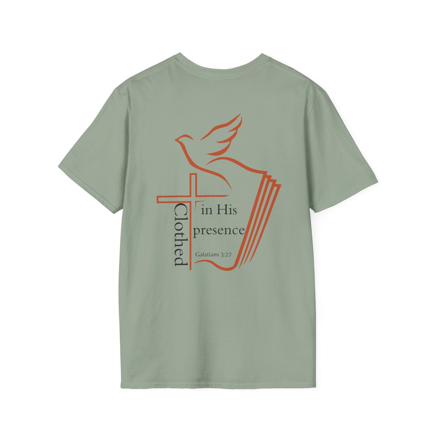 Clothed in His Presence Unisex T-shirt