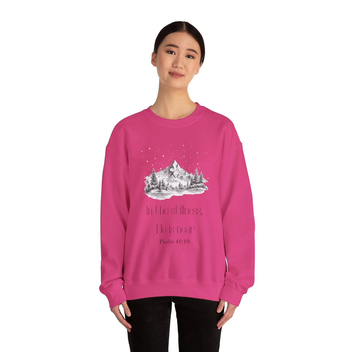 He Is Near Crewneck Sweatshirt