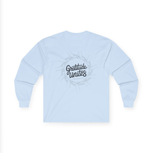 Gratitude Unites Unisex Long sleeve